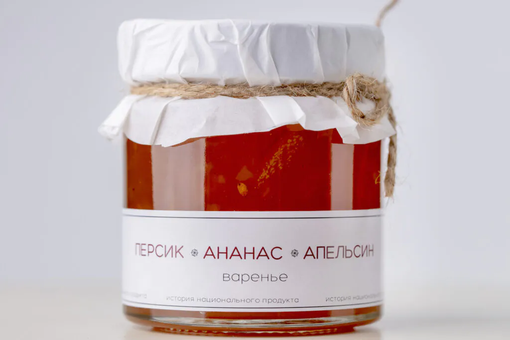 Варенье персик ·  ананас ·  апельсин